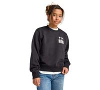 Sweatshirt BILLABONG "FAMILIY TREE", Damen, Gr. XS (34), schwarz (schwarz pebble), Obermaterial: 80% Baumwolle, 20% Polyester, Sweatshirts (29052331-XS) schwarz pebble