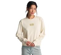 Sweatshirt BILLABONG "Family Tree", Damen, Gr. L, weiß, Obermaterial: 55% Walkfrottier, 25% Walkfrottier, 20% Microfaser;, Sweatshirts Sweatshirt (82918700-L) weiß