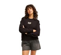 Sweatshirt BILLABONG "Family Tree", Damen, Gr. S, schwarz, Obermaterial: 55% Walkfrottier, 25% Walkfrottier, 20% Microfaser;, Sweatshirts Sweatshirt (77814259-S) schwarz