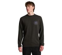 Sweatshirt BILLABONG "Foundation", Herren, Gr. M, raven, Obermaterial: 55% Baumwolle, 25% Baumwolle, 20% Polyester;, Sweatshirts Sweatshirt (25358939-M) raven