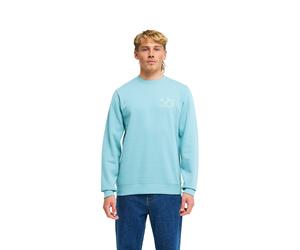 Sweatshirt BILLABONG "Foundation", Herren, Gr. S, blau (blau haze), Obermaterial: 55% Baumwolle, 25% Baumwolle, 20% Polyester., Sweatshirts Sweatshirt (94012803-S) blau haze