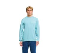 Sweatshirt BILLABONG "Foundation", Herren, Gr. S, blau haze, Obermaterial: 55% Baumwolle, 25% Baumwolle, 20% Polyester., Sweatshirts Sweatshirt (94012803-S) blau haze