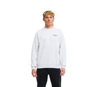 Sweatshirt BILLABONG "Foundation", Herren, Gr. XXL, light grau heather, Obermaterial: 55% Baumwolle, 25% Baumwolle, 20% Polyester., Sweatshirts Sweatshirt (28372955-XXL) light grau heather