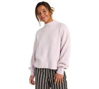 Sweatshirt BILLABONG "Love Feeling", Damen, Gr. S, violet ice, 62% Modacryl, 36% Nylon, 2% Elasthan, Sweatshirts Sweatshirt (96477045-S) violet ice