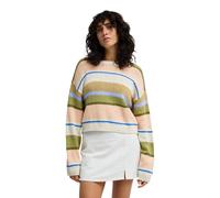 Sweatshirt BILLABONG "Make It Waves", Damen, Gr. XL, soft peach, Obermaterial: 90% Walkfrottier, 10% Nylon;, Sweatshirts Sweatshirt (90038503-XL) soft peach