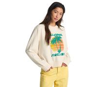 Sweatshirt BILLABONG "My Fave Beach", Damen, Gr. XL, weiß, Obermaterial: 55% Walkfrottier, 25% Walkfrottier, 20% Microfaser;, Sweatshirts Sweatshirt (55868306-XL) weiß