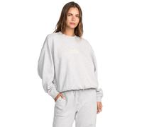 Sweatshirt BILLABONG "So Sunny Kendal", Damen, Gr. L, erdgrau, 80% Baumwolle, 20% Polyester, Sweatshirts Sweatshirt (11334963-L) erdgrau