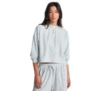 Sweatshirt BILLABONG "Tempo", Damen, Gr. L, misty blau, Obermaterial: 70% Walkfrottier, 30% Microfaser;, Sweatshirts Sweatshirt (56761010-L) misty blau