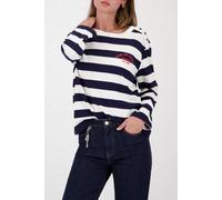 MONARI Sweatshirt mit Streifen Muster - 42