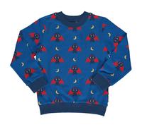 Sweatshirt blau Fledermaus neutral 98/104