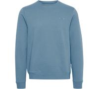 Blend Sweatshirt "Downton" mit gerippten Abschlüssen Herren L Hellblau