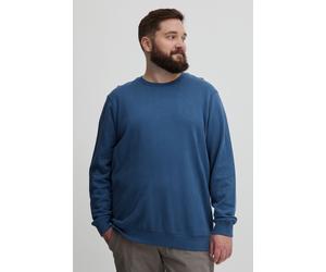 Sweatshirt BLEND "BHRavin Big & Tall", Herren, Gr. 5XL, ensign blau, Sweatware, 100% Baumwolle, unifarben, regular fit normal, Rundhals, eingesetzt Rippbündchen, Sweatshirts Sweatshirt, Klassisches Sw