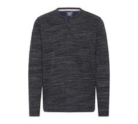 Sweatshirt BLEND "Langarmshirt BHJEFF", Herren, Gr. S, schwarz, Obermaterial: 85% Baumwolle CO. 15% Polyester PES., Sweatshirts Sweatshirt (72438931-S) schwarz