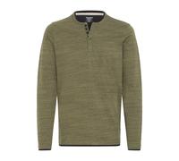 Sweatshirt BLEND "Langarmshirt BHJEFF", Herren, Gr. XL, grün (olive night), Obermaterial: 85% Baumwolle CO. 15% Polyester PES., Sweatshirts Sweatshirt (93888766-XL) olive night