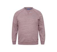 Sweatshirt BLEND "Sweatshirt BHAlton Crew Big & Tall", Herren, Gr. 4XL, rot (wine rot), Obermaterial: 60% Baumwolle CO. 40% Polyester PES., Sweatshirts Sweatshirt (72700540-4XL) wine rot