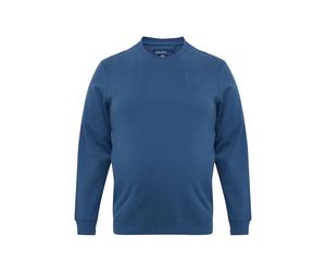 Sweatshirt BLEND "Sweatshirt BHRavin Big & Tall", Herren, Gr. 4XL, blau (ensign blau), Obermaterial: 100% Baumwolle CO., Sweatshirts Sweatshirt (48321044-4XL) ensign blau