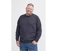 Sweatshirt BLEND "Sweatshirt", Herren, Gr. 6XL, blau (schwarz navy), Sweatware, Obermaterial: 50% Baumwolle, 50% Polyester, unifarben, modisch, regular fit, Rundhals, Langarm Rippbündchen, Sweatshirts