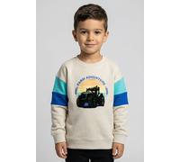 Blue Seven Sweatshirt Creme/ Blau - Größe 110 | Kinder Sweatshirts Jacken