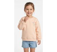 Sweater BLUE SEVEN "Mädchen Sweatshirt langarm mit Bündchen", Mädchen, Gr. 122, 4082, rosa, 100% Baumwolle, normal normal, Rundhals, gerader Abschluss, Sweatshirts Sweater (17176502-122) 4082, rosa