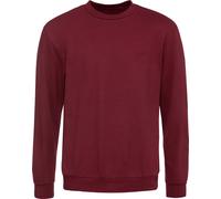 Sweatshirt CATAMARAN, Herren, Gr. 56/58, rot (bordeaux), 100% Baumwolle, unifarben, Rundhals, Sweatshirts Sweatshirt (97965007-56) bordeaux