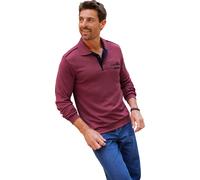 Sweatshirt CATAMARAN, Herren, Gr. 60/62, rot (bordeaux), 65% Baumwolle, 35% Polyester, unifarben, Sweatshirts Sweatshirt (696626-60) bordeaux