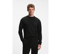 Sweatshirt BOSS "Andrew", Herren, Gr. S, schwarz 001, Single Jersey, Obermaterial: 100% Baumwolle, unifarben, regular fit normal, Rundhals, Rippbündchen, Sweatshirts Sweatshirt, Basic, regular fit (85
