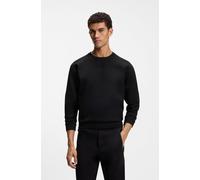 Sweatshirt BOSS GREEN "Porsche Spirit 70 Capsule Collection", Herren, Gr. M, schwarz001, Sweatware, Obermaterial: 39% Baumwolle, 36% Modal, 17% Polyester, 8% Elasthan, unifarben, regular fit normal, R