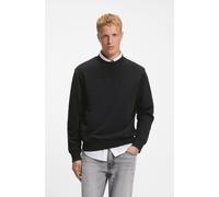 BOSS Relaxed-Fit Sweatshirt aus Baumwoll-Terry mit Logo-Stickerei - Style We_Logo, 50567420 Schwarz S