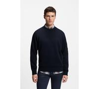 BOSS Orange Sweatshirt Herren Regular Fit Rundhals Baumwolle blau, L