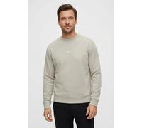 Sweatshirt BOSS ORANGE "WeSmallcrew", Herren, Gr. 3XL, beige (open grau070), Sweatware, Obermaterial: 100% Baumwolle, relaxed fit, Rundhals, eingesetzt Bündchen, Sweatshirts Sweatshirt, mit Logo auf d