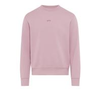 Sweatshirt BOSS ORANGE "WeSmallcrew", Herren, Gr. XXL, light, pastel lila539, Sweatware, Obermaterial: 100% Baumwolle, relaxed fit, Rundhals, eingesetzt Bündchen, Sweatshirts Sweatshirt (47035257-XXL)