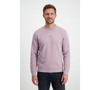 Sweatshirt BOSS ORANGE "WeSmallcrew", Herren, Gr. XXL, rosa (light, pastel lila539), Sweatware, Obermaterial: 100% Baumwolle, relaxed fit, Rundhals, eingesetzt Bündchen, Sweatshirts Sweatshirt, mit Lo