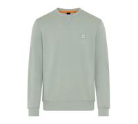 Sweatshirt BOSS ORANGE "Westart", Herren, Gr. 6XL, open grün351, Sweatware, Obermaterial: 100% Baumwolle, regular fit normal, Rundhals, eingesetzt Bündchen, Sweatshirts Sweatshirt, mit BOSS Logopatch