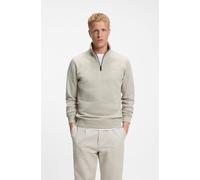 BOSS Zetrust Halfzip Pullover Hellbeige - Größe L Beige L