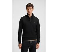 Sweatshirt BOSS ORANGE "Zetrust", Herren, Gr. XL, schwarz001, Jersey, Obermaterial: 100% Baumwolle, Basic, regular fit normal, hoch geschlossener Ausschnitt, eingesetzt Rippbündchen, Sweatshirts Sweat