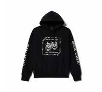 Sweatshirt BRIXTON - Smile Always Relaxed Hoodie Black Worn Wash (BKWOW) Größe: L