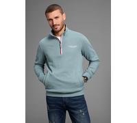 Sweatshirt BRUNO BANANI "Sweat Toyer", Herren, Gr. XXL (60/62), hell grün, Sweatware, Obermaterial: 60% Baumwolle, 40% Polyester, bedruckt, Sweatshirts Sweatshirt (15922803-XXL) hell grün