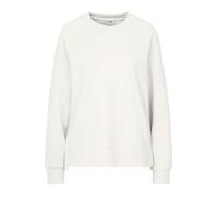Sweatshirt BUGATTI, Damen, Gr. S, beige (ecru), Sweatware, 51% Modal, 43% Polyester, 6% Elasthan, unifarben, normal, Rundhals, Bündchen, Sweatshirts Sweatshirt, aus elastischer Modalware (14047112-S)