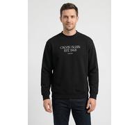 Sweatshirt CALVIN KLEIN JEANS "1968 NYC GRAPHIC", Herren, Gr. 3XL, schwarz, Sweatware, Obermaterial: 100% Baumwolle, unifarben, lässig geschnitten normal, Rundhals, eingesetzt Rippbündchen, Sweatshirt