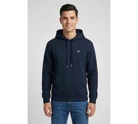 Sweatshirt CALVIN KLEIN JEANS "MONOGRAM HOODIE", Herren, Gr. XXL, schwarz sapphire, Sweatware, Obermaterial: 100% Baumwolle, unifarben, regular fit normal, Rundhals, Bündchen, Sweatshirts Sweatshirt,