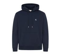 Sweatshirt CALVIN KLEIN JEANS "MONOGRAM HOODIE", Herren, Gr. XXL, schwarz sapphire, Sweatware, Obermaterial: 100% Baumwolle, unifarben, regular fit normal, Rundhals, Bündchen, Sweatshirts Sweatshirt,
