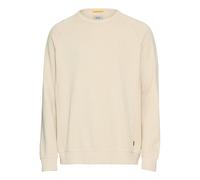 Sweatshirt CAMEL ACTIVE, Herren, Gr. L, beige (oatmeal), Sweatware, Obermaterial: 100% Baumwolle, unifarben, casual, regular fit taillenbedeckt, Rundhals, Langarm Rippbündchen, Sweatshirts, mit Logo S
