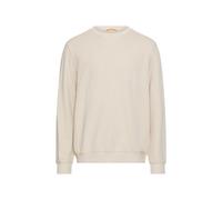 Sweatshirt CAMEL ACTIVE, Herren, Gr. L, beige, Sweatware, Obermaterial: 100% Baumwolle, unifarben, normal hüftbedeckend, Rundhals, Bündchen, Sweatshirts Sweatshirt, unifarben aus reiner Baumwoller (71