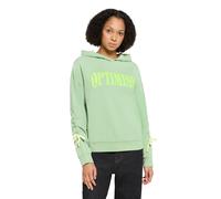 Sweatshirt CARTOON "Damen mit Kapuze", Damen, Gr. 34, patch mint, gelb, Obermaterial: 78% Baumwolle, 18% Polyester, 4% Elasthan, oversize normal, Sweatshirts Sweatshirt (56325622-34) patch mint, gelb