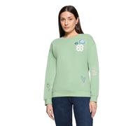 Cartoon Sweatshirt Damen mint, 40