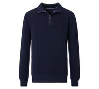Sweatshirt CASAMODA "CASAMODA Sweattroyer uni", Herren, Gr. L, blau (108 blau), 95% Baumwolle, 5% Elasthan, Sweatshirts Sweatshirt (13043542-L) 108 blau
