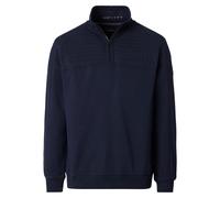 Sweatshirt CASAMODA "CASAMODA Sweattroyer uni", Herren, Gr. L, dunkelblau, 60% Baumwolle, 40% Polyester, Sweatshirts Sweatshirt (82021462-L) dunkelblau