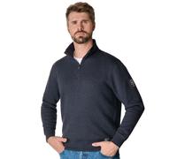 Sweatshirt CASAMODA "CASAMODA uni" Gr. M, blau (dunkelblau) Herren Sweatshirts (65009509-M) dunkelblau