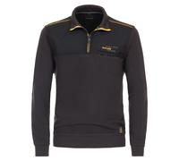 Sweatshirt CASAMODA "CASAMODA Sweattroyer uni", Herren, Gr. XXL, blau (dunkelblau), 95% Baumwolle, 5% Elasthan, Sweatshirts Sweatshirt (77841326-XXL) dunkelblau