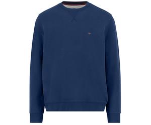 Sweatshirt - Casual Fit - Rundhals-Ausschnitt - dunkelblau Fynch-Hatton